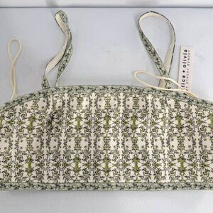 ALICE + OLIVIA Sasha Bandeau Bra Top size 10 NWT READ